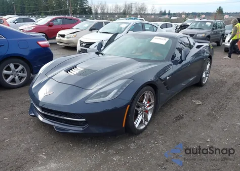 2014 Chevrolet Corvette Stingray Z51 z USA, uszkodzony, nr VIN 1G1YM2D74E5112913
